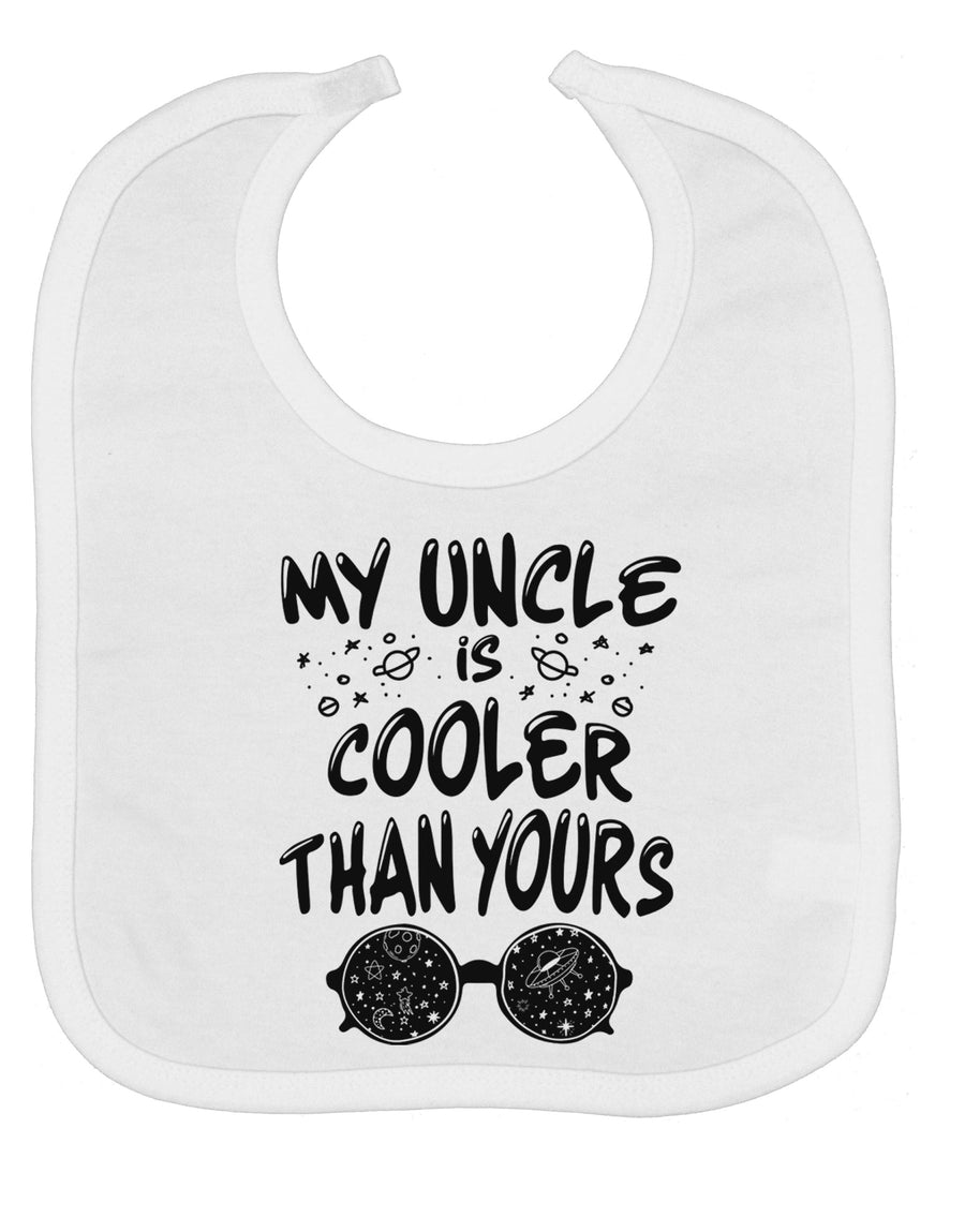 My Uncle is Cooler than yours Baby Bib