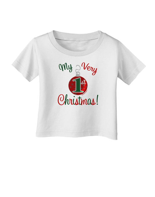 My Very 1st Christmas Infant T-Shirt-Infant T-Shirt-TooLoud-White-06-Months-Davson Sales