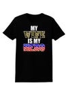 My Wife is My Hero - Armed Forces Womens Dark T-Shirt by TooLoud-Womens T-Shirt-TooLoud-Black-X-Small-Davson Sales