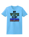 My Wife is My Hero - Armed Forces Womens T-Shirt by TooLoud-Womens T-Shirt-TooLoud-Aquatic-Blue-X-Small-Davson Sales