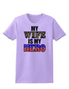 My Wife is My Hero - Armed Forces Womens T-Shirt by TooLoud-Womens T-Shirt-TooLoud-Lavender-X-Small-Davson Sales