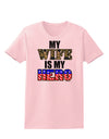 My Wife is My Hero - Armed Forces Womens T-Shirt by TooLoud-Womens T-Shirt-TooLoud-PalePink-X-Small-Davson Sales