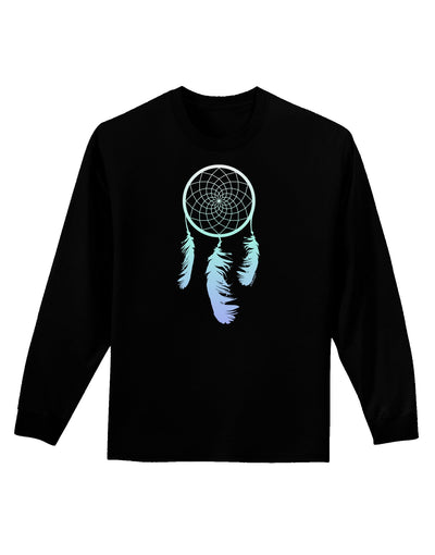 Mystic Dreamcatcher Adult Long Sleeve Dark T-Shirt-TooLoud-Black-Small-Davson Sales