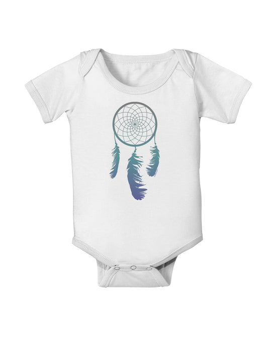 Mystic Dreamcatcher Baby Romper Bodysuit-Baby Romper-TooLoud-White-06-Months-Davson Sales