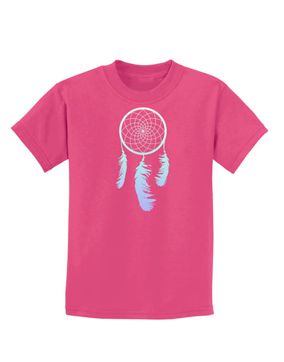 Mystic Dreamcatcher Childrens Dark T-Shirt-Childrens T-Shirt-TooLoud-Sangria-X-Small-Davson Sales