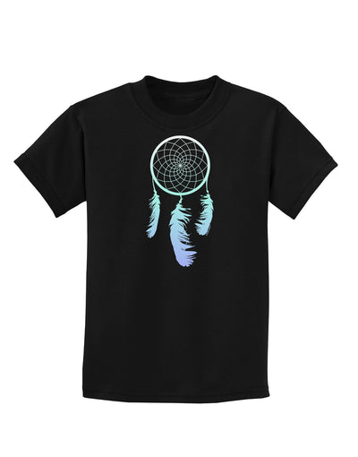 Mystic Dreamcatcher Childrens Dark T-Shirt-Childrens T-Shirt-TooLoud-Black-X-Small-Davson Sales