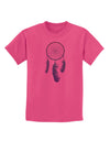 Mystic Dreamcatcher Childrens T-Shirt-Childrens T-Shirt-TooLoud-Sangria-X-Small-Davson Sales