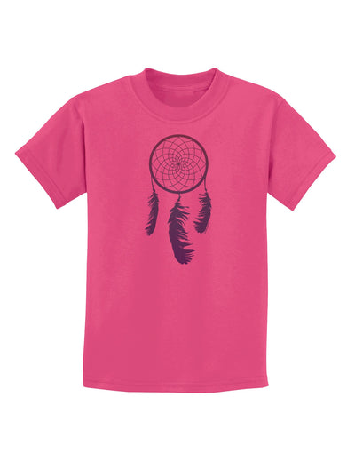 Mystic Dreamcatcher Childrens T-Shirt-Childrens T-Shirt-TooLoud-Sangria-X-Small-Davson Sales