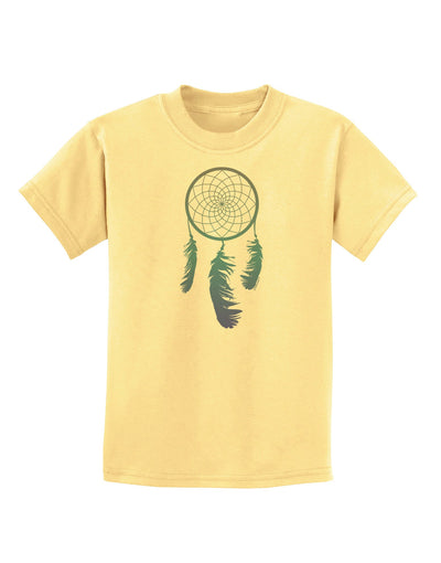 Mystic Dreamcatcher Childrens T-Shirt-Childrens T-Shirt-TooLoud-Daffodil-Yellow-X-Small-Davson Sales