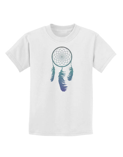 Mystic Dreamcatcher Childrens T-Shirt-Childrens T-Shirt-TooLoud-White-X-Small-Davson Sales