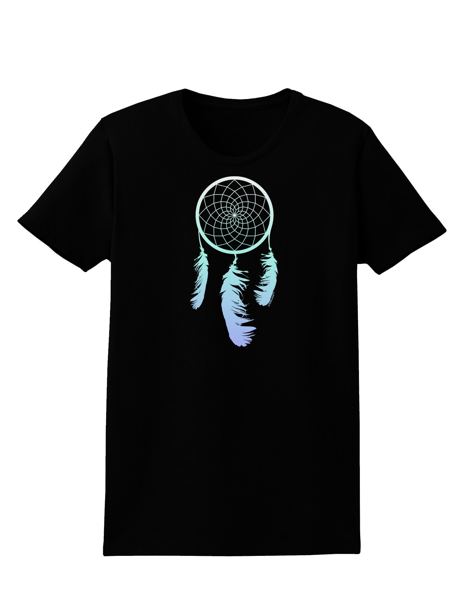 Mystic Dreamcatcher Womens Dark T-Shirt-TooLoud-Black-X-Small-Davson Sales