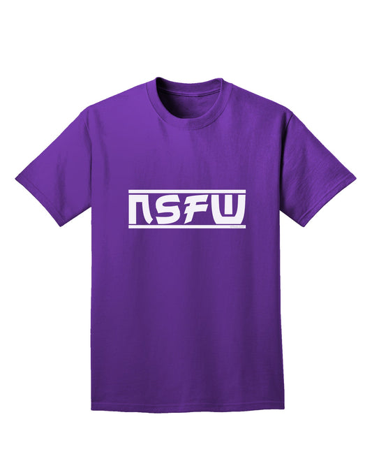 NSFW Not Safe For Work Adult Dark T-Shirt by TooLoud-Mens T-Shirt-TooLoud-Purple-Small-Davson Sales