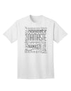 Namaste Rectangle Adult T-Shirt: Premium Quality for the Mindful Shopper-Mens T-shirts-TooLoud-White-Small-Davson Sales