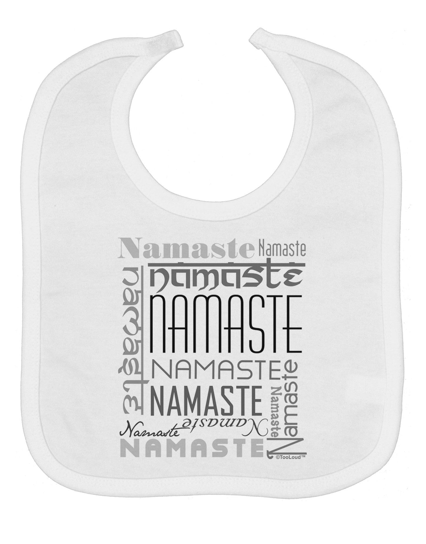 Namaste Rectangle Baby Bib