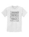 Namaste Rectangle Childrens T-Shirt-Childrens T-Shirt-TooLoud-White-X-Small-Davson Sales