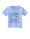 Namaste Rectangle Toddler T-Shirt-Toddler T-Shirt-TooLoud-Aquatic-Blue-2T-Davson Sales