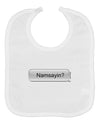 Namsayin Text Bubble Baby Bib