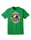 Native American Dancer 1 Adult Dark T-Shirt-Mens T-Shirt-TooLoud-Kelly-Green-Small-Davson Sales