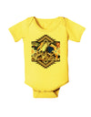 Native American Dancer 1 Baby Romper Bodysuit-Baby Romper-TooLoud-Yellow-06-Months-Davson Sales