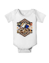 Native American Dancer 1 Baby Romper Bodysuit-Baby Romper-TooLoud-White-06-Months-Davson Sales