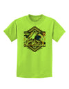 Native American Dancer 1 Childrens T-Shirt-Childrens T-Shirt-TooLoud-Lime-Green-X-Small-Davson Sales