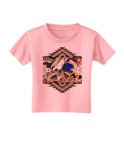 Native American Dancer 1 Toddler T-Shirt-Toddler T-Shirt-TooLoud-Candy-Pink-2T-Davson Sales