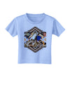 Native American Dancer 1 Toddler T-Shirt-Toddler T-Shirt-TooLoud-Aquatic-Blue-2T-Davson Sales