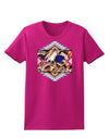 Native American Dancer 1 Womens Dark T-Shirt-TooLoud-Hot-Pink-Small-Davson Sales