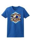 Native American Dancer 1 Womens Dark T-Shirt-TooLoud-Royal-Blue-X-Small-Davson Sales