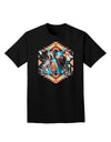 Native American Dancer 2 Adult Dark T-Shirt-Mens T-Shirt-TooLoud-Black-Small-Davson Sales