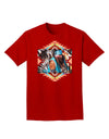 Native American Dancer 2 Adult Dark T-Shirt-Mens T-Shirt-TooLoud-Red-Small-Davson Sales