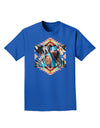 Native American Dancer 2 Adult Dark T-Shirt-Mens T-Shirt-TooLoud-Royal-Blue-Small-Davson Sales