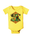 Native American Dancer 2 Baby Romper Bodysuit-Baby Romper-TooLoud-Yellow-06-Months-Davson Sales