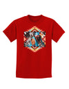 Native American Dancer 2 Childrens Dark T-Shirt-Childrens T-Shirt-TooLoud-Red-X-Small-Davson Sales