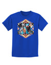 Native American Dancer 2 Childrens Dark T-Shirt-Childrens T-Shirt-TooLoud-Royal-Blue-X-Small-Davson Sales