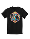 Native American Dancer 2 Childrens Dark T-Shirt-Childrens T-Shirt-TooLoud-Black-X-Small-Davson Sales