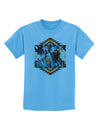 Native American Dancer 2 Childrens T-Shirt-Childrens T-Shirt-TooLoud-Aquatic-Blue-X-Small-Davson Sales