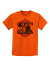 Native American Dancer 2 Childrens T-Shirt-Childrens T-Shirt-TooLoud-Orange-X-Small-Davson Sales