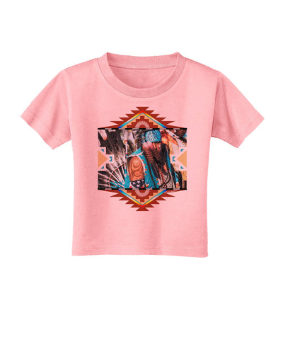 Native American Dancer 2 Toddler T-Shirt-Toddler T-Shirt-TooLoud-Candy-Pink-2T-Davson Sales