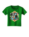 Native American Dancer 2 Toddler T-Shirt Dark-Toddler T-Shirt-TooLoud-Clover-Green-2T-Davson Sales