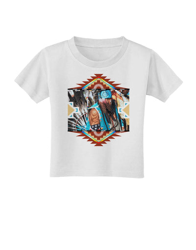 Native American Dancer 2 Toddler T-Shirt-Toddler T-Shirt-TooLoud-White-2T-Davson Sales