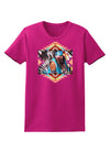 Native American Dancer 2 Womens Dark T-Shirt-TooLoud-Hot-Pink-Small-Davson Sales