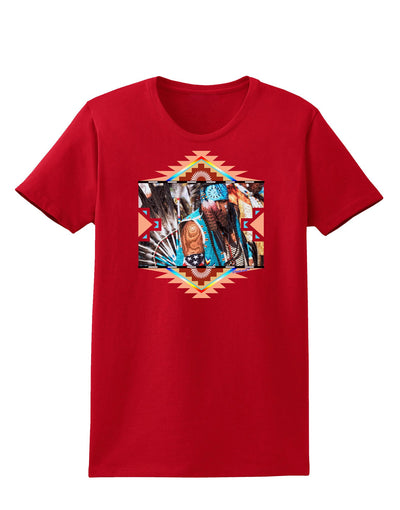 Native American Dancer 2 Womens Dark T-Shirt-TooLoud-Red-X-Small-Davson Sales