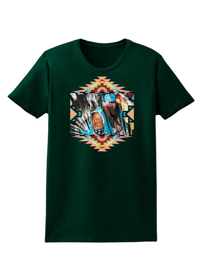 Native American Dancer 2 Womens Dark T-Shirt-TooLoud-Forest-Green-Small-Davson Sales