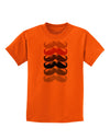 Natural Mustache Rainbow Childrens T-Shirt-Childrens T-Shirt-TooLoud-Orange-X-Small-Davson Sales