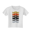 Natural Mustache Rainbow Toddler T-Shirt-Toddler T-Shirt-TooLoud-White-2T-Davson Sales