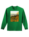 Nature Photography - Gentle Sunrise Adult Long Sleeve Dark T-Shirt-TooLoud-Kelly-Green-Small-Davson Sales