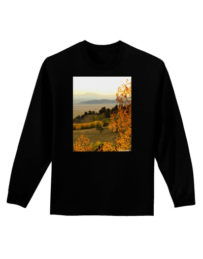 Nature Photography - Gentle Sunrise Adult Long Sleeve Dark T-Shirt-TooLoud-Black-Small-Davson Sales