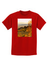 Nature Photography - Gentle Sunrise Childrens Dark T-Shirt-Childrens T-Shirt-TooLoud-Red-X-Small-Davson Sales