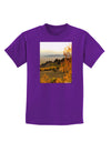 Nature Photography - Gentle Sunrise Childrens Dark T-Shirt-Childrens T-Shirt-TooLoud-Purple-X-Small-Davson Sales